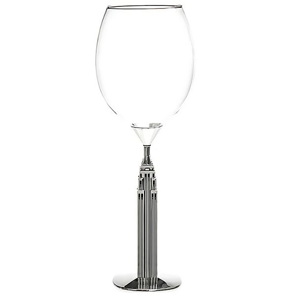 Godinger Silver Landmark Empire State Wine Glass Godinger Silver