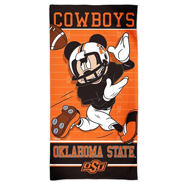 Пляжное полотенце Disney Spectra Oklahoma State Cowboys 76 x 152 см, 100% полиэстер, 100% хлопок Unbranded