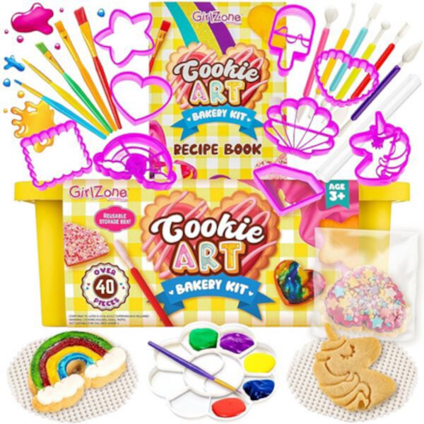 Cookie Art Bakery Kit, Decorate Cookies Using Sugar Cookie Decorating Supplies GirlZone