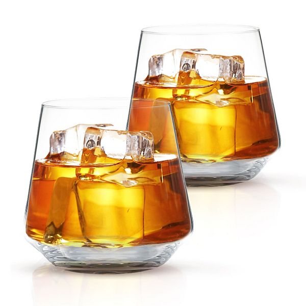 Berkware Lowball Whiskey Glasses - Tapered Whiskey Glasses (15.8oz) - Set Of 6 Berkware