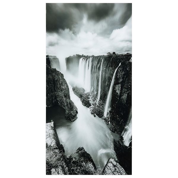 Empire Art Direct The Falls Glass Wall Art Empire Art Direct