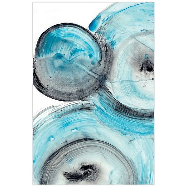 Empire Art Direct Ripple Effect IV Glass Wall Art Empire Art Direct