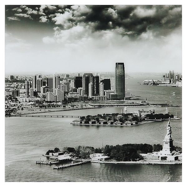 Empire Art Direct New York Skyline A Glass Wall Art Empire Art Direct