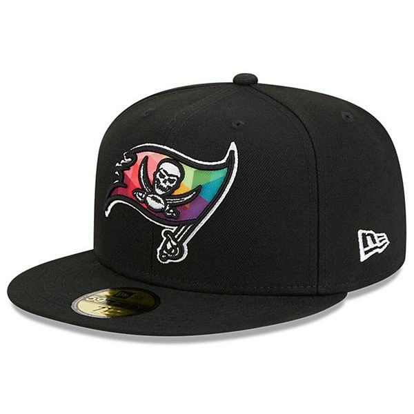 Мужская черная кепка Tampa Bay Buccaneers 2023 NFL Crucial Catch 59FIFTY из 100% полиэстера New Era x Staple