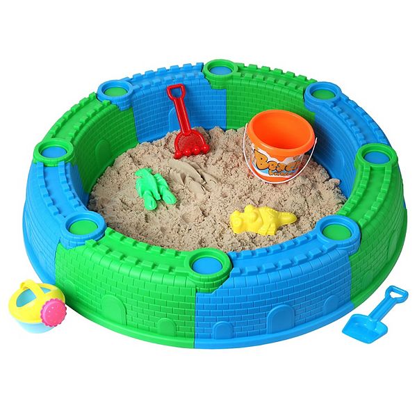 Dazmers Beach Castle Sand Toys Set For Kids Dazmers