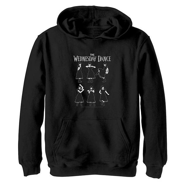 Girls 7-16 Wednesday The Wednesday Dance Graphic Hoodie Licensed Character