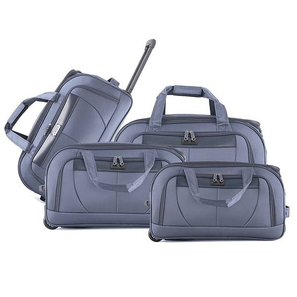 IZOD Carol 4-Piece Softside Inline Lightweight Duffel Bag Set Izod