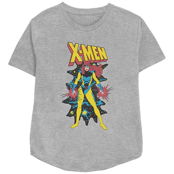 Women's Marvel X-Men Cosmic Jean Grey Relaxed Fit Graphic Tee Marvel