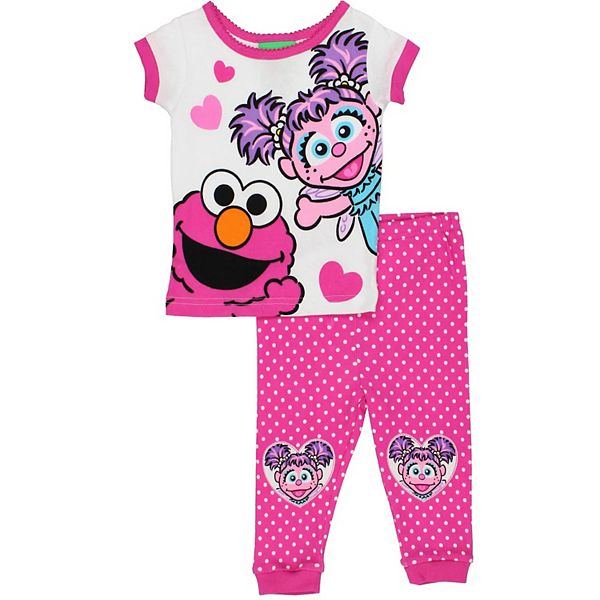 Sesame Street Elmo And Abby Cadabby Girls Pajamas Sesame Street