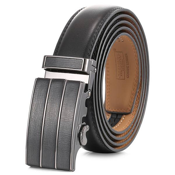 Men's Linear Pebbles Ratchet Belt Mio Marino