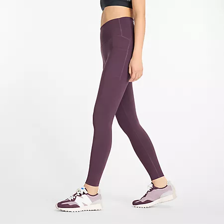 NB Sleek Pocket High Rise Legging 27" New Balance