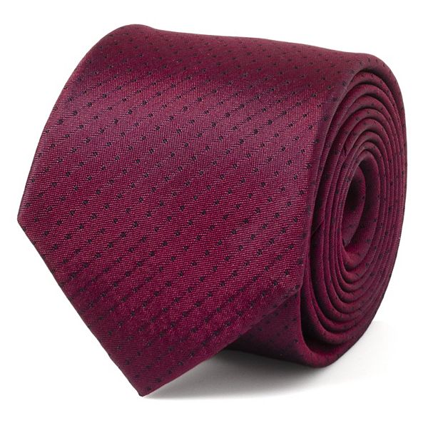 Red Pin Dot Men's Tie Altr/Ego