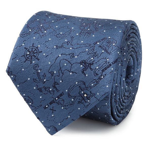 Peter Pan Treasure Map Navy Dot Men's Tie Altr/Ego