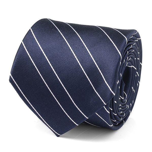 Classic Navy Stripe Men's Tie Altr/Ego