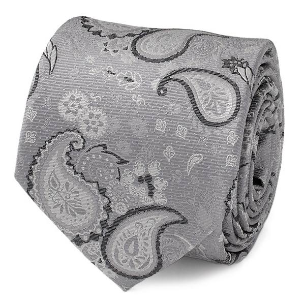 Gray Paisley Men's Tie Altr/Ego