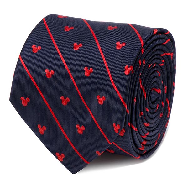 Mickey Mouse Navy Pinstripe Tie Altr/Ego