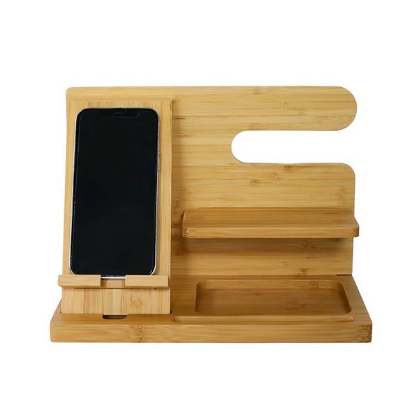 Wood Charging Shelf and Valet Creative Gifts International