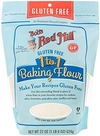 Bob's Red Mill Gluten Free 1-to-1 Baking Flour, 44-ounce (Pack of 2) Bob's Red Mill