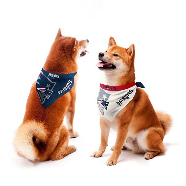 NFL New England Patriots Home & Away Pet Bandana NFL