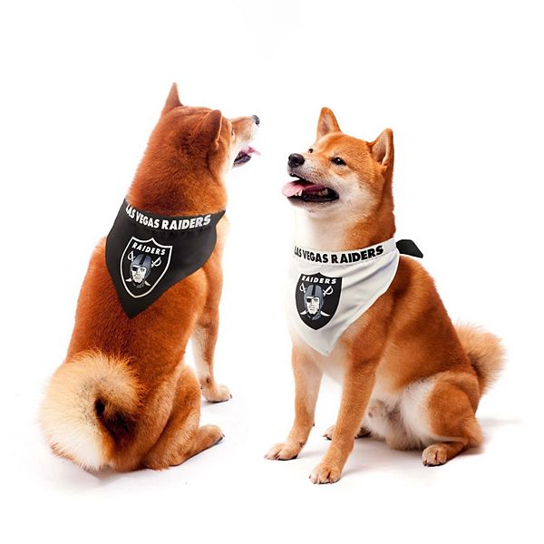 NFL Las Vegas Raiders Home & Away Pet Bandana NFL