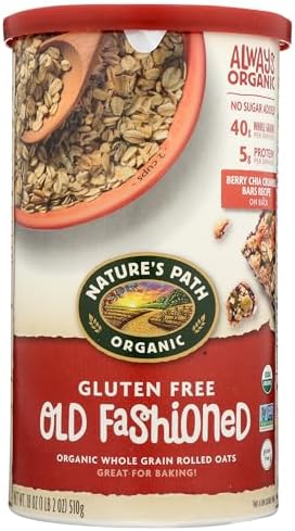 Nature's Path,Gluten Free Old Fashioned Oatmeal, 18 Ounce Nature's Path