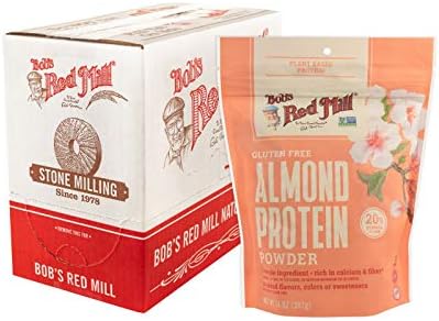 Bob's Red Mill Almond Protein Powder, Gluten Free, Non GMO, 14 Ounces (Pack Of 4) Bob's Red Mill