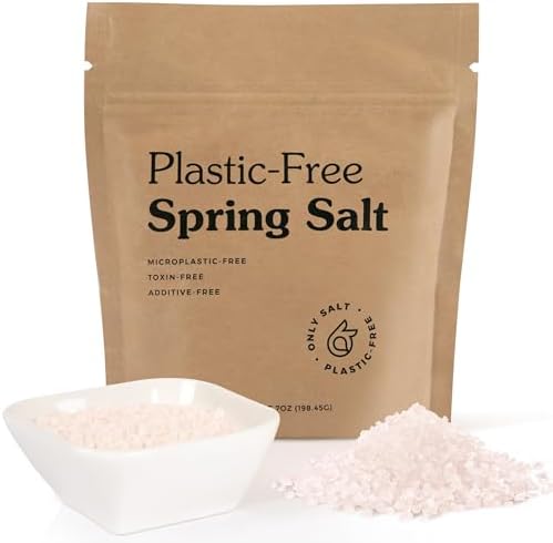 Only Fine Grain Himalayan Pink Salt - 7 oz Bag of Kosher Salt, Organic, Unrefined & Unprocessed Pink Himalayan Salt, Naturally Lower in Sodium, Rich in Minerals, No Additives or Preservatives Only