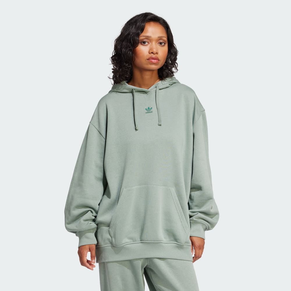 Теплое худи adidas Originals Essentials из мягкого флиса с оверсайз-силуэтом для комфортного отдыха Adidas Originals