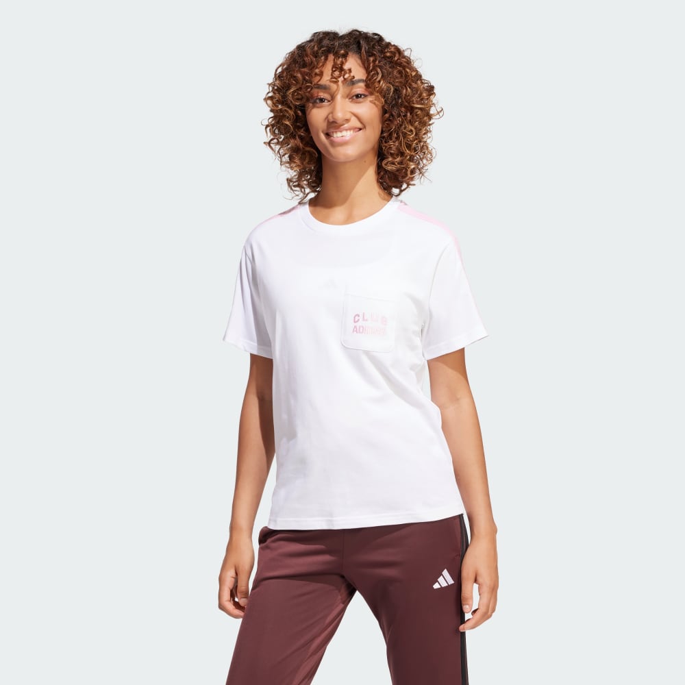 Lounge Soft-Side Pocket Graphic Tee Adidas