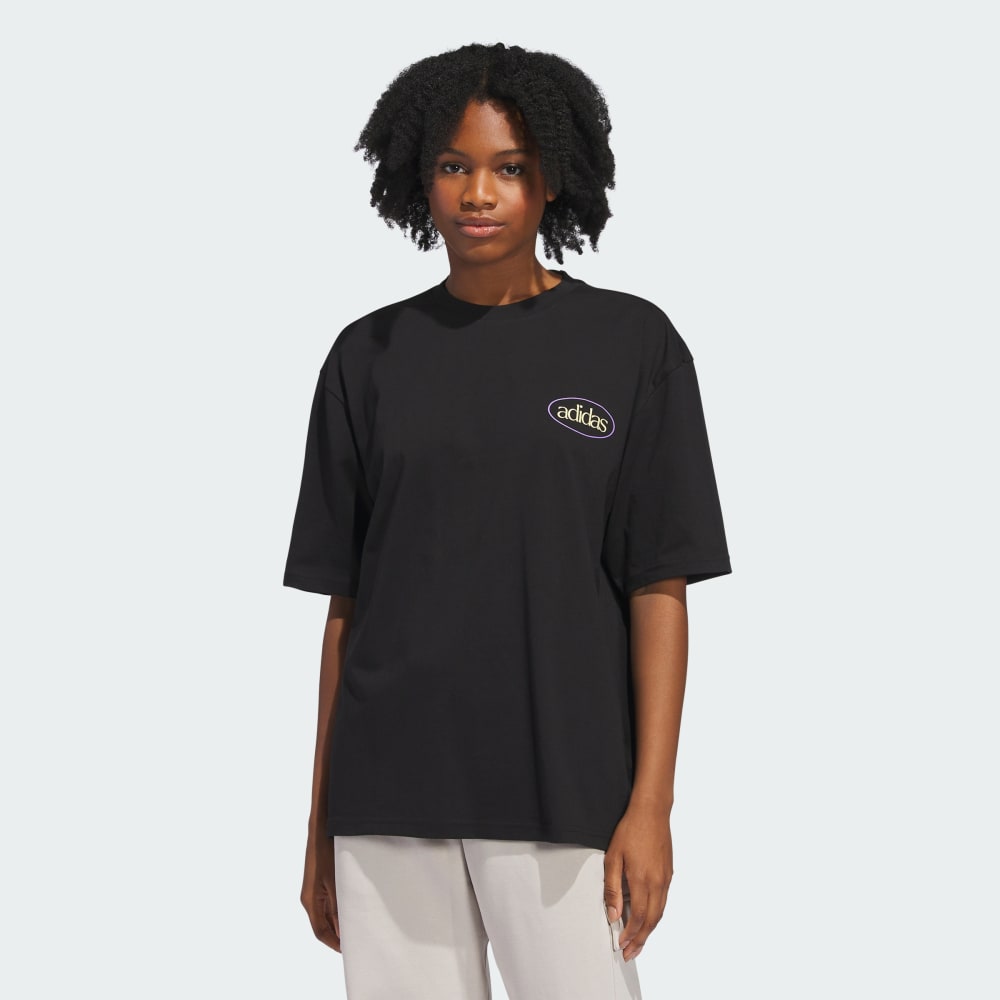 Elements Meditate Graphic Boyfriend Tee Adidas