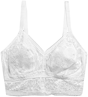 Marks & Spencer Women's Louisa Lace Padded Non Wired Longline Bralette D+ Marks & Spencer