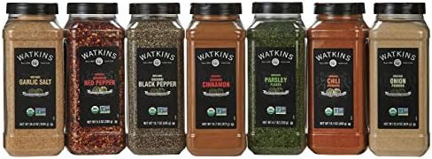 Watkins Gourmet Spice, Organic Ground Black Pepper, Bulk Food Service Size, 15.7 oz (Pack of 1) Watkins