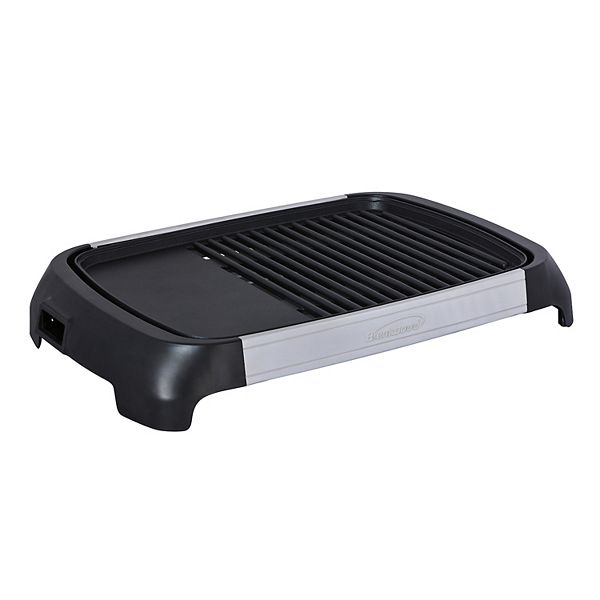 Brentwood Select TS-641 1200 Watt Electric Indoor Grill & Griddle, Stainless Steel Brentwood