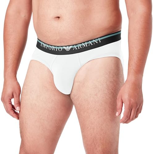 Emporio Armani Men's Underlined Logo Brief Emporio Armani