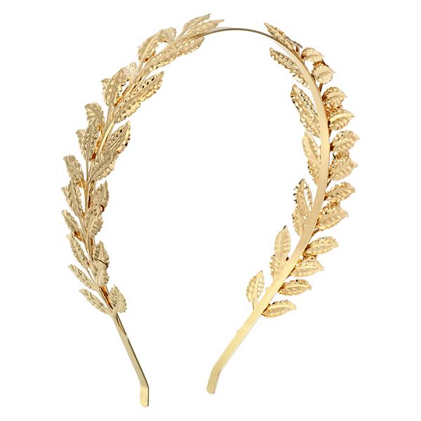 1 Pcs Elegant Classic Leaf Headband For Women For Girls Unique Bargains