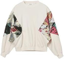 Desigual Women's Woman Knit Sweat Long Sleeve Desigual