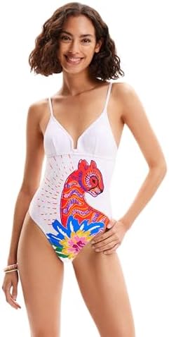 Desigual Women's Standard Woman Knit Swimwear One-Piece Desigual