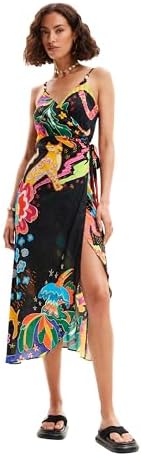 Desigual Women's Standard Woman Woven Dress Swimwear Desigual