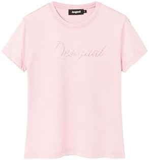 Desigual Women's Slim Rhinestone T-Shirt Desigual