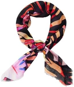 Desigual Womens Accessories Fabric Squared Foulard Desigual