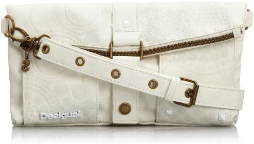 Desigual Bandolera White Shoulder Bag Desigual