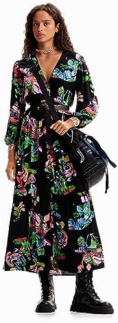 Desigual Women's M. Christian Lacroix Long Shirt Dress Desigual