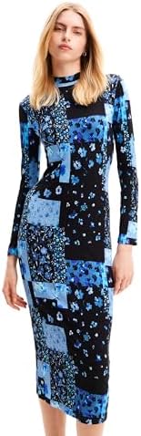 Desigual Women's Dress Long Sleeve Desigual