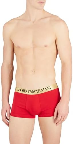 Emporio Armani Men's Christmas Shiny Logo Trunk Emporio Armani