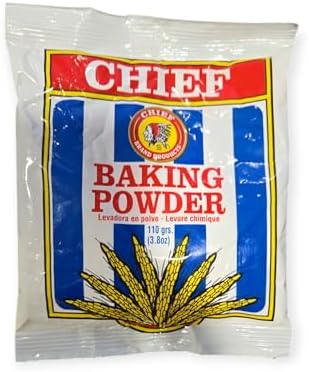 BAKING POWDER - LEVADORA EN POLVO - LEVURE CHIMIQUE 3.8 OZ Chief Brand Products