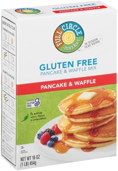 Full Circle Market, Pancake & Waffle Mix, Gluten Free, 16 Ounce Full Circle