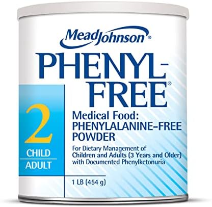 Медицинский продукт Phenyl-Free 2 в порошке для детей и взрослых, 454 г, без фенилаланина Mead Johnson