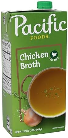 Pacific Foods Free Range Chicken Broth, 32 oz Carton Pacific Foods