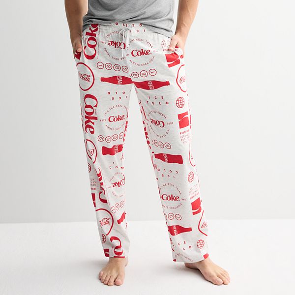 Men's Coca-Cola Coke Pajama Pants Licensed Character