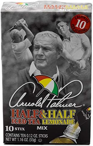 Низкокалорийный напиток Арнольд Палмер: 5 калорий, 60 пакетиков, удобство употребления, без сахара, с зеленым чаем AriZona